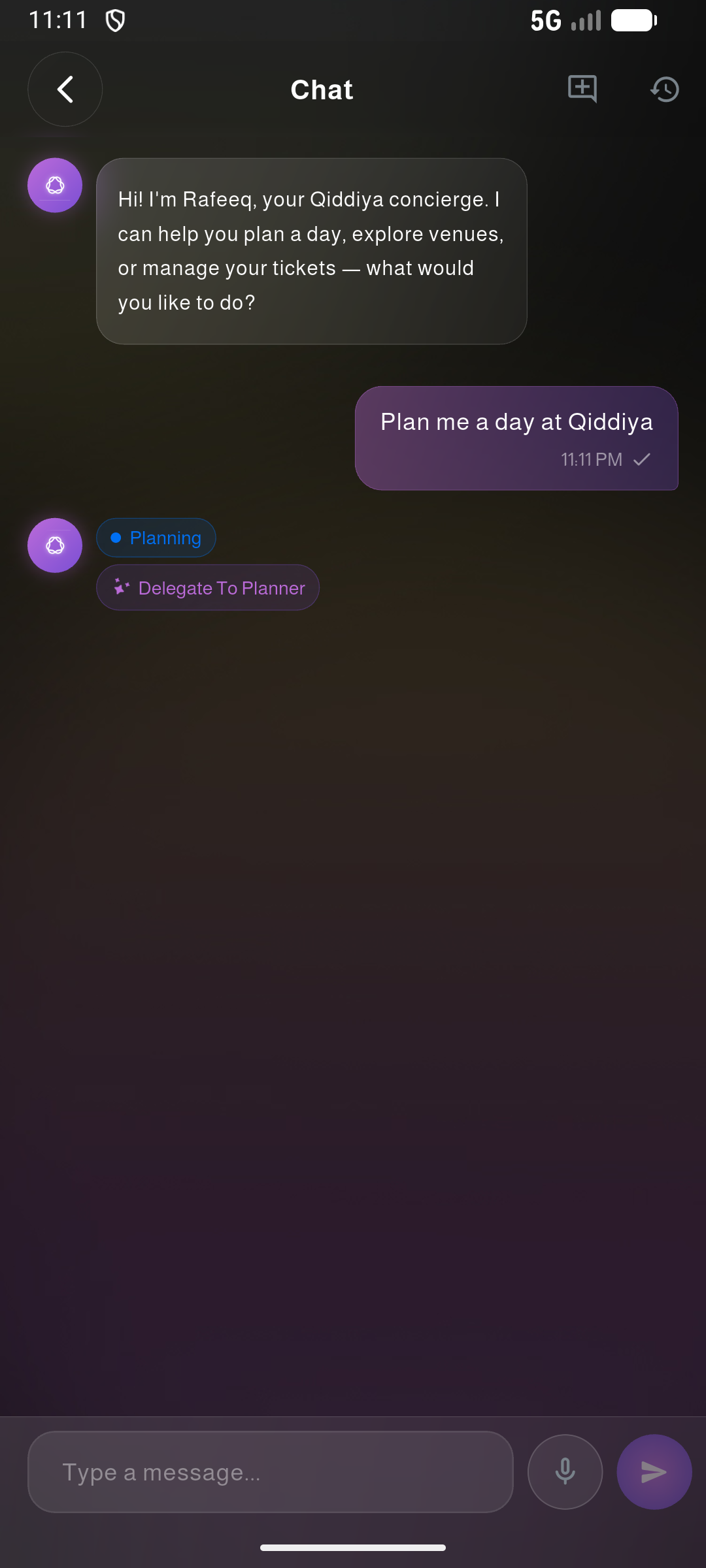 Rafeeq — AI concierge